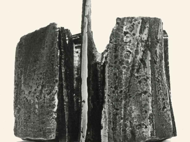 1968/69 - Fonte d'aluminium en 2 éléments, 25x31x29 cm - Atelier des Issarts