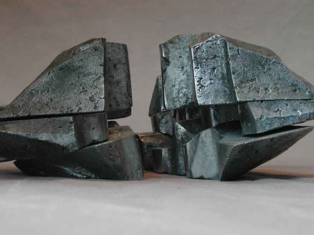 1968/70 - Mâchoire - Fonte d'aluminium en 6 éléments - Atelier des Issarts