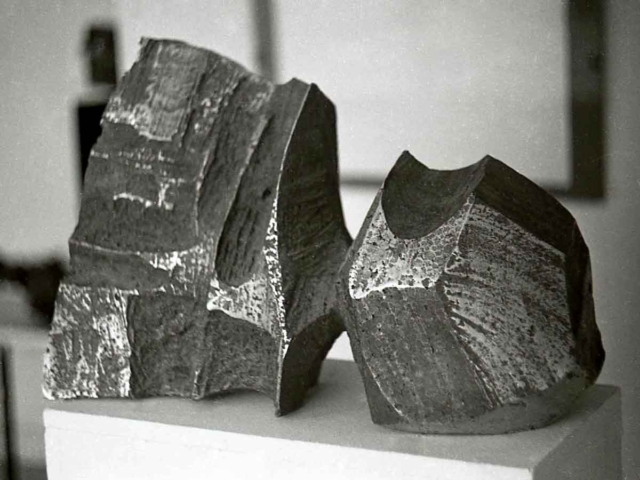 1971 - Sans titre, 32x55x22 cm - Fonte d'aluminium - Atelier des Issarts