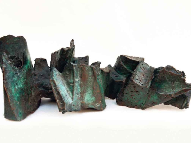 1979/81 - 23x47x16 cm - Bronze patine verte - Atelier des Issarts